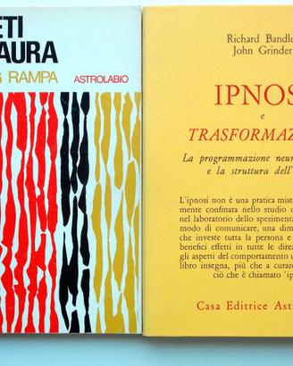 4 libri - IPNOSI AURA COSCIENZA