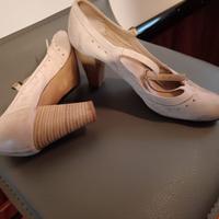 scarpe  beige