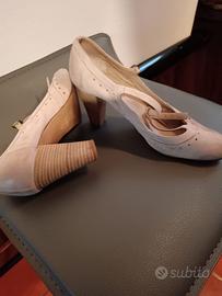 scarpe  beige