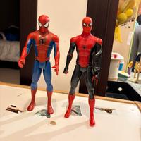 Spider man action figure (due da  30cm)