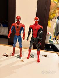 Spider man action figure (due da  30cm)