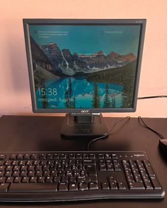 Monitor Acer 17" funzionante