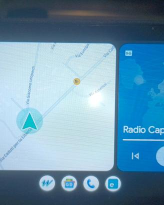 Navigatore moto Android Auto/CarPlay +sensori TPMS