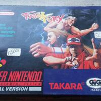 Fatal Fury Super Nintendo SNES GIG ITA