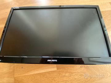 TV12v Majestic DVX2120 con lettore DVD,ant.difett.