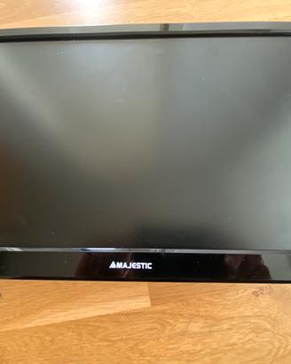 TV12v Majestic DVX2120 con lettore DVD,ant.difett.