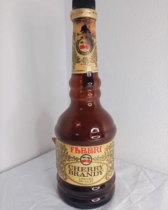 Bottiglia Vuota Vintage Cherry Brandy Fabbri (Racc