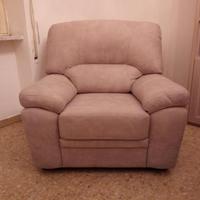 Poltrona Nabuk Grigia Mondo Convenienza (Firenze)