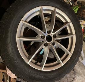 Cerchi 18 F25 originali bmw con goodyear invernali