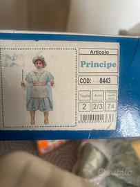 Principe vestito carnevale maschio