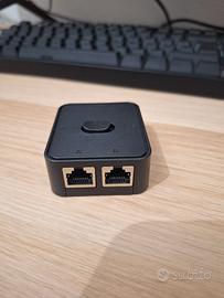 Switch Ethernet  RJ45 sdoppiatore di rete cablata