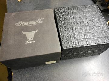 INGERSOLL scatola porta orologio e/o tasca WBX70