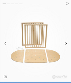 Stokke Sleepi spondine laterali + bastone tenda