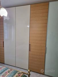 CAMERA DA LETTO COMPLETA T70 – LETTO IN OTTONE