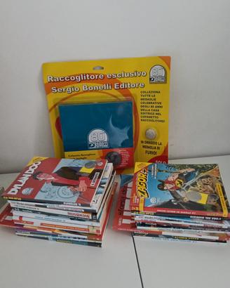 Collezione Completa Medaglie  80 anni Bonelli