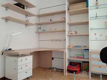 Cameretta bambino/a completo con scrivania