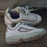 Scarpe FILA da donna White/Animalier