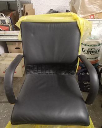 Sedia da ufgicio vera pelle