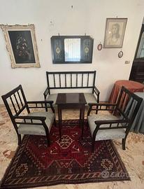 Salotto stile liberty antico