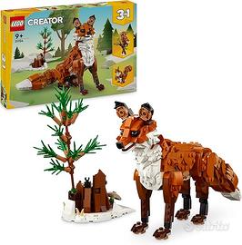LEGO Creator 3 in 1 Animali della Foresta: Volpe R