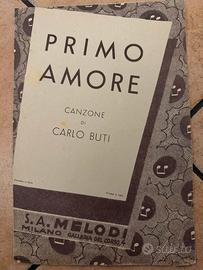 Spartito originale "Primo Amore"