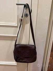 Borsa Prada Milano in pelle marrone Made in Italy