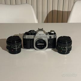 CANON AE1 PROGRAM + Obiettivi