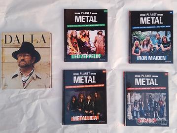Metallica Ac/Dc Led Zeppelin Iron Maiden Lucio Dal