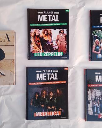 Metallica Ac/Dc Led Zeppelin Iron Maiden Lucio Dal