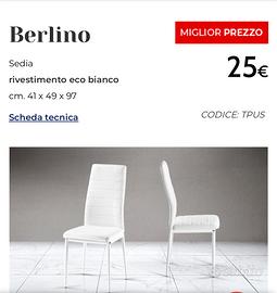 Sedie Berlino