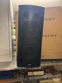 Altoparlante plug and sound sx e dx con microfono