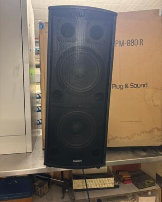 Altoparlante plug and sound sx e dx con microfono