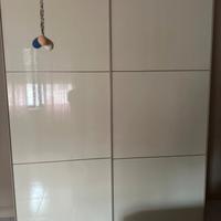 armadio laccato bianco