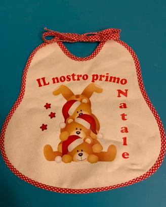 Bavaglino primo Natale