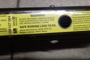 Crick Opel fino a 750 kg