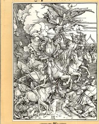 APOCALISSE illustrata da Albrecht Durer .