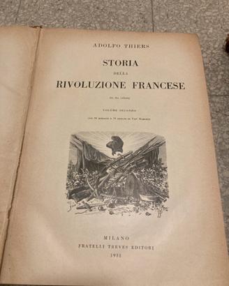Storia Rivoluzione Francese, Adolfo Thiers 1931