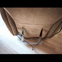 poltrona con telecomando 