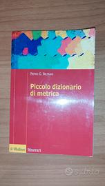 Libro - Piccolo dizionario di metrica