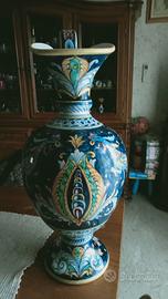 vaso grande ceramica di Vietri fatto a mano 
