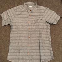 Camicia uomo blu taglia L Scout nuova manica corta