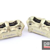 Pinze freno radiali triple bridge Brembo oro inter
