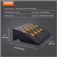  2 rampe per marciapiedi 