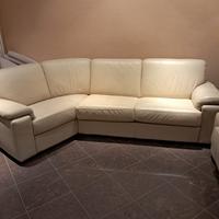 Divani letto in pelle Chateaux d'Ax come Nuovi