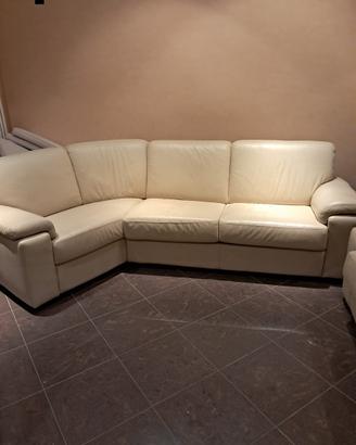 Divani letto in pelle Chateaux d'Ax come Nuovi