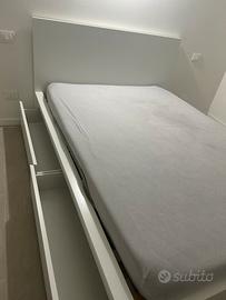 Letto di una piazza e mezza abbondante