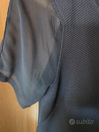 Vestito blu elasticizzato firmato