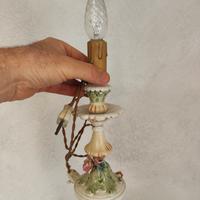 lampadario con abasciur