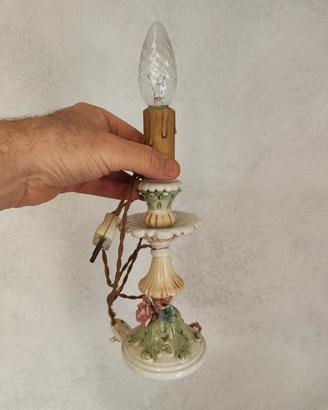 lampadario con abasciur