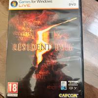 Gioco pc resident evil 5